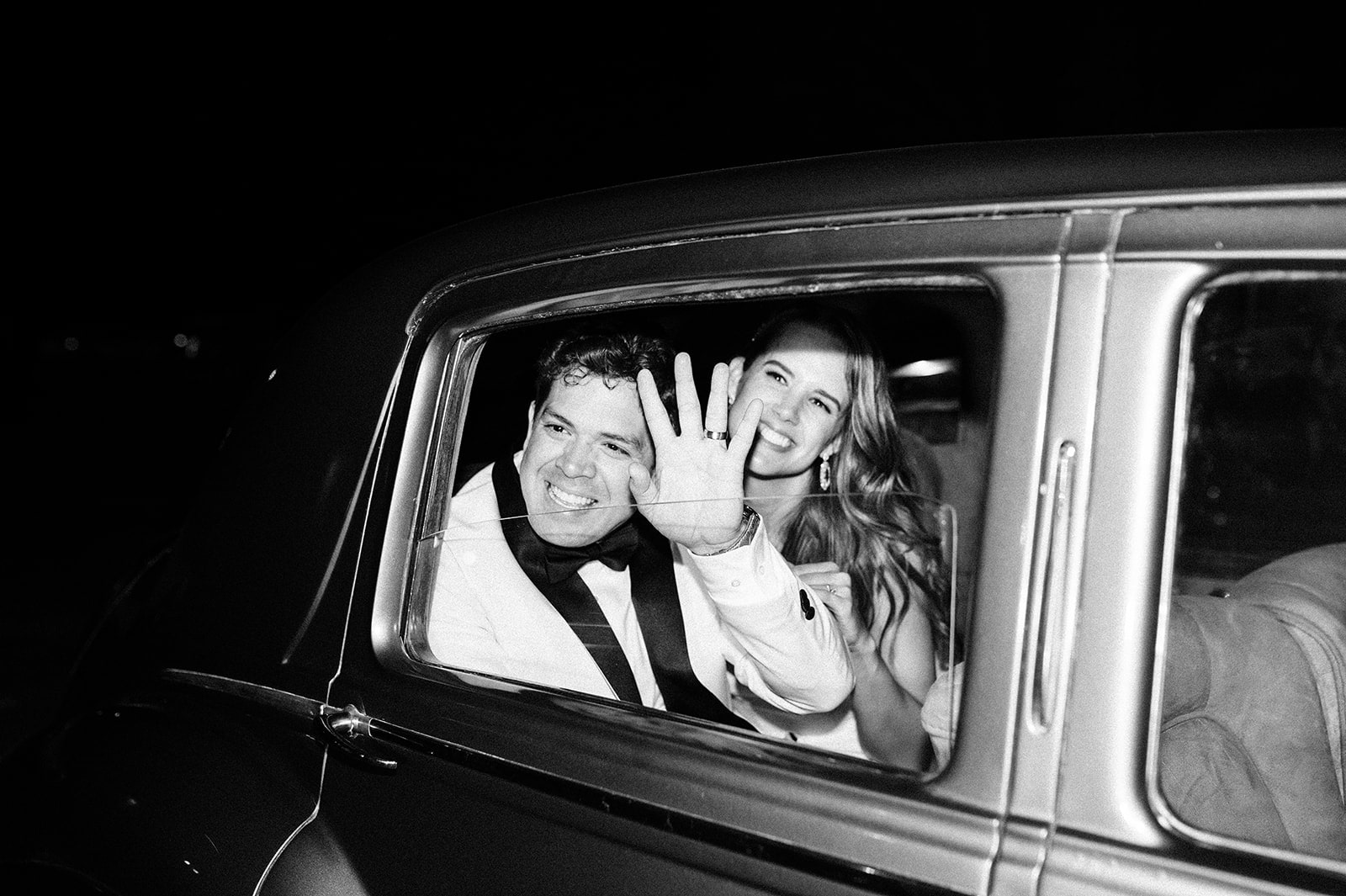 Wedding Exit car photo
