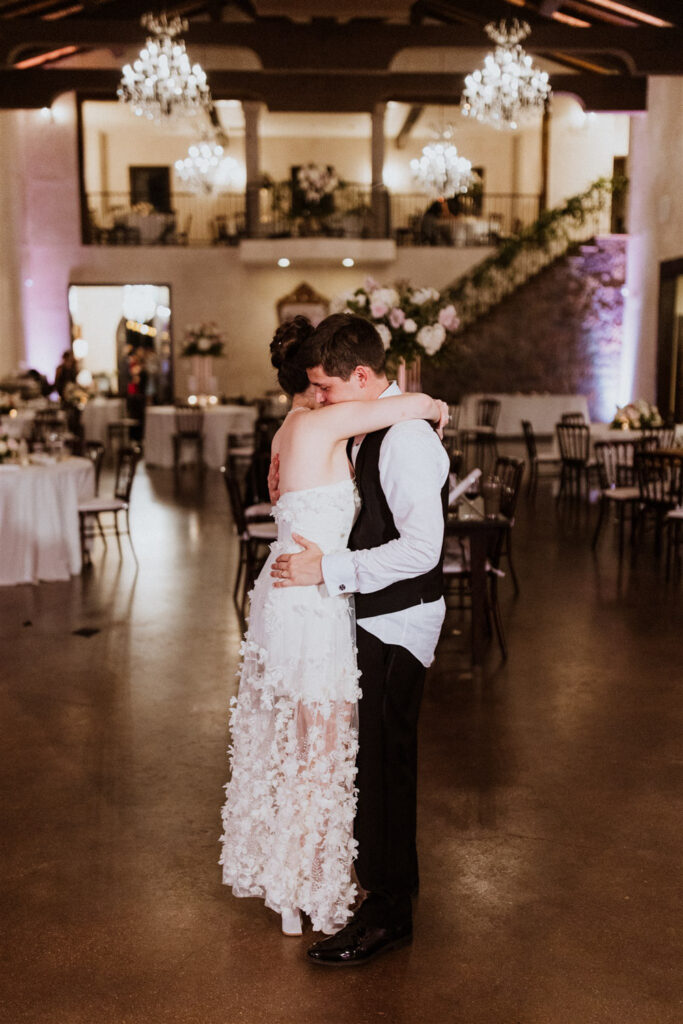 Private first dance moment