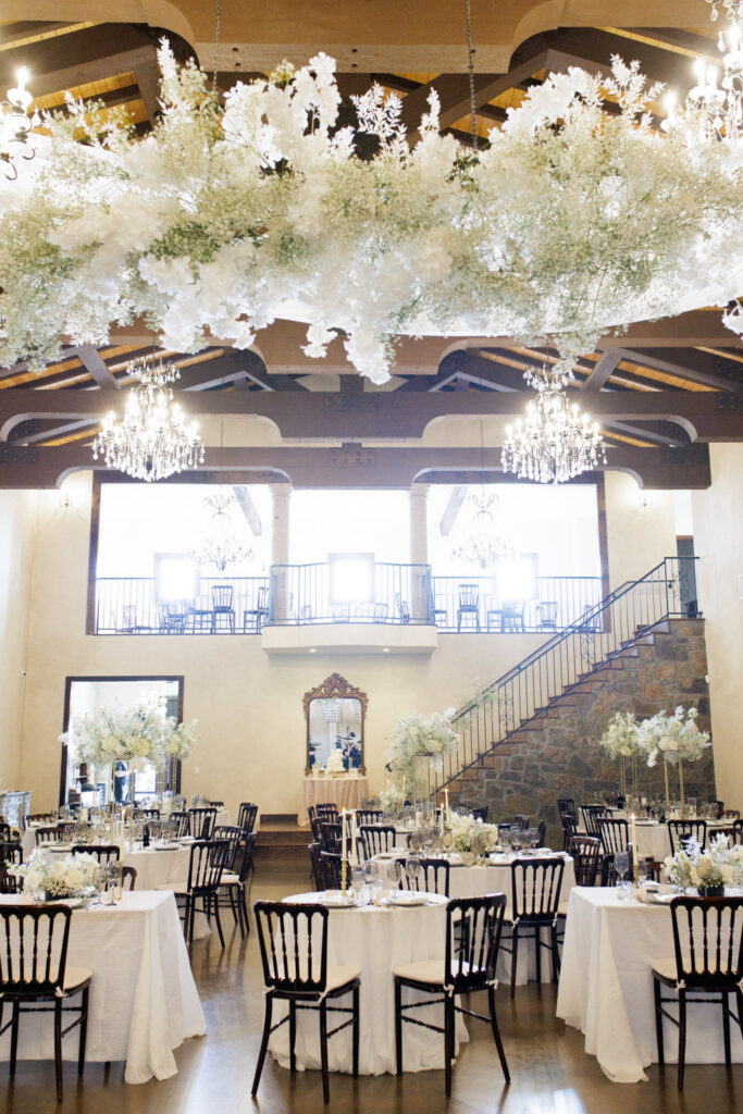 luxury reception design at dream wedding venue Ma Maison in Dripping Springs, Texas