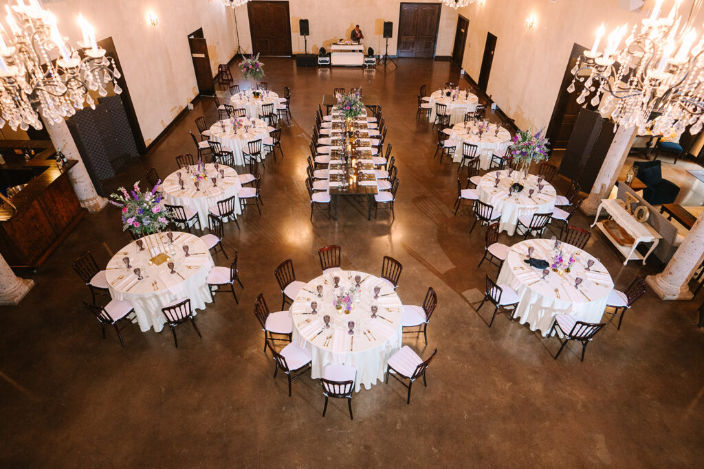 Luxurious indoor wedding venue in Austin Texas