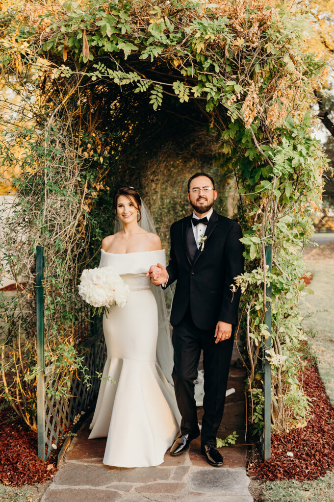 Elegant garden setting for the Best Intimate Wedding Venue
