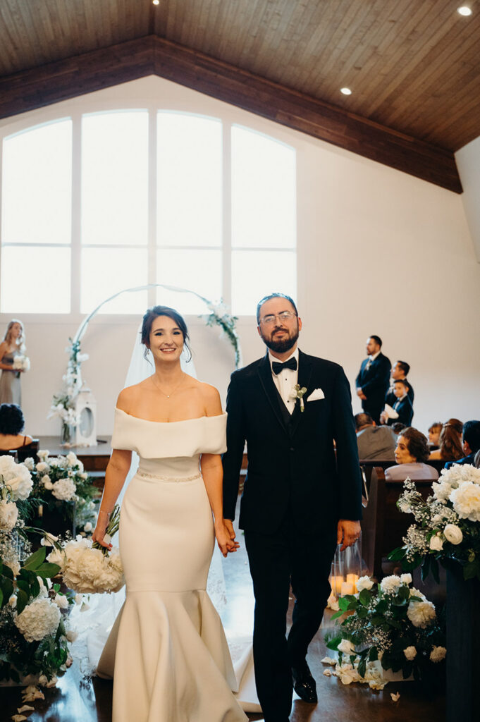 Intimate Chapel ceremony inspiration