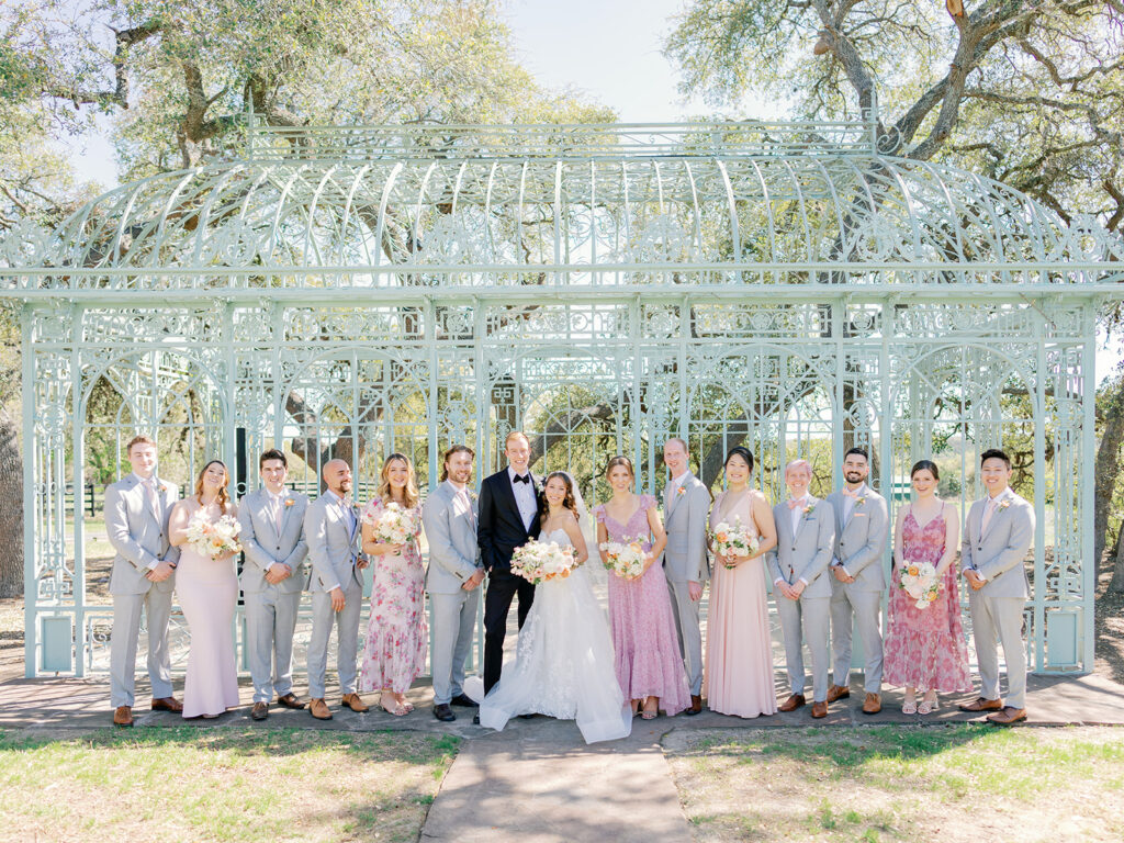 quiet luxury wedding at Ma Maison wedding venue in Dripping Springs, Texas