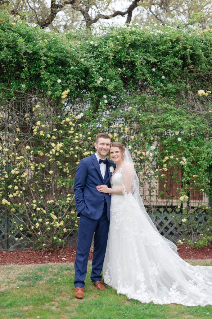 Elegant garden wedding in Austin Texas