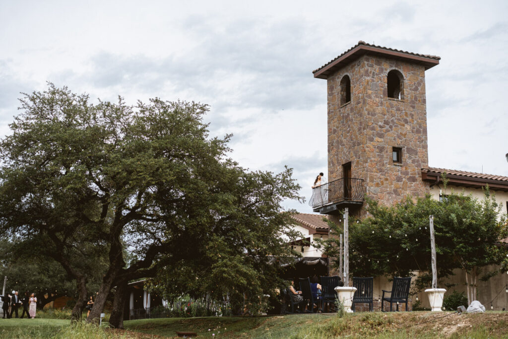 Ma Maison bell tower top wedding venue near Houston