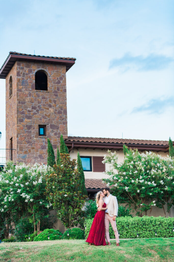 Romantic proposal under the stars at Ma Maison in the Texas Hill Country. Beautiful French Country sire in the wine region of the Texas Hill Country