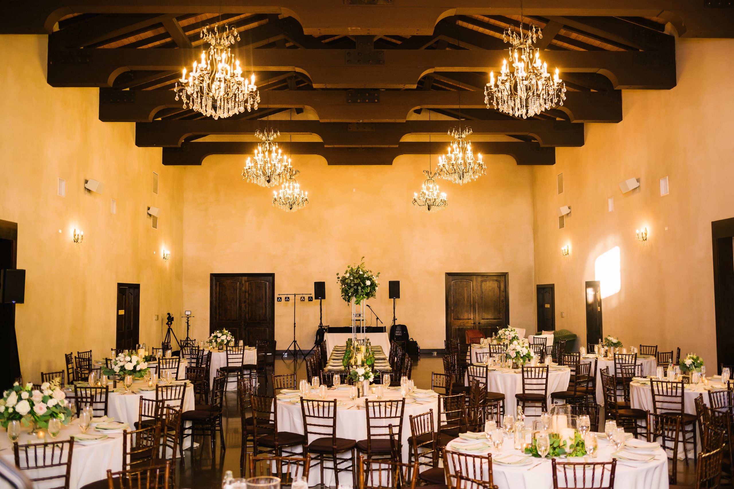 Just outside Austin in the Texas Hill Country, The Ma Maison will provide just the setting you need for a fall themed rehearsal dinner.